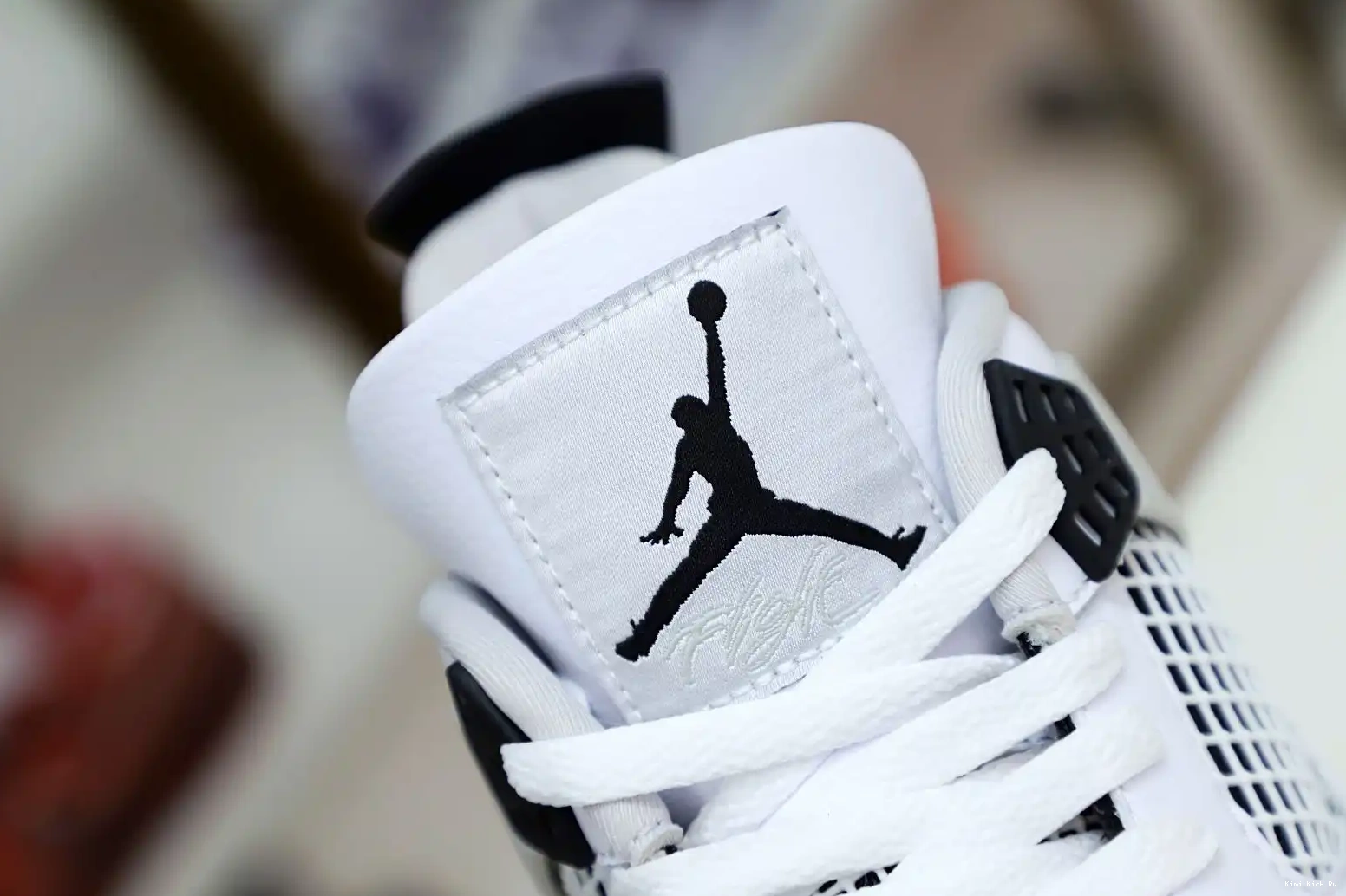 AIR BLACK MILITARY Kimikick JORDAN 4 0816